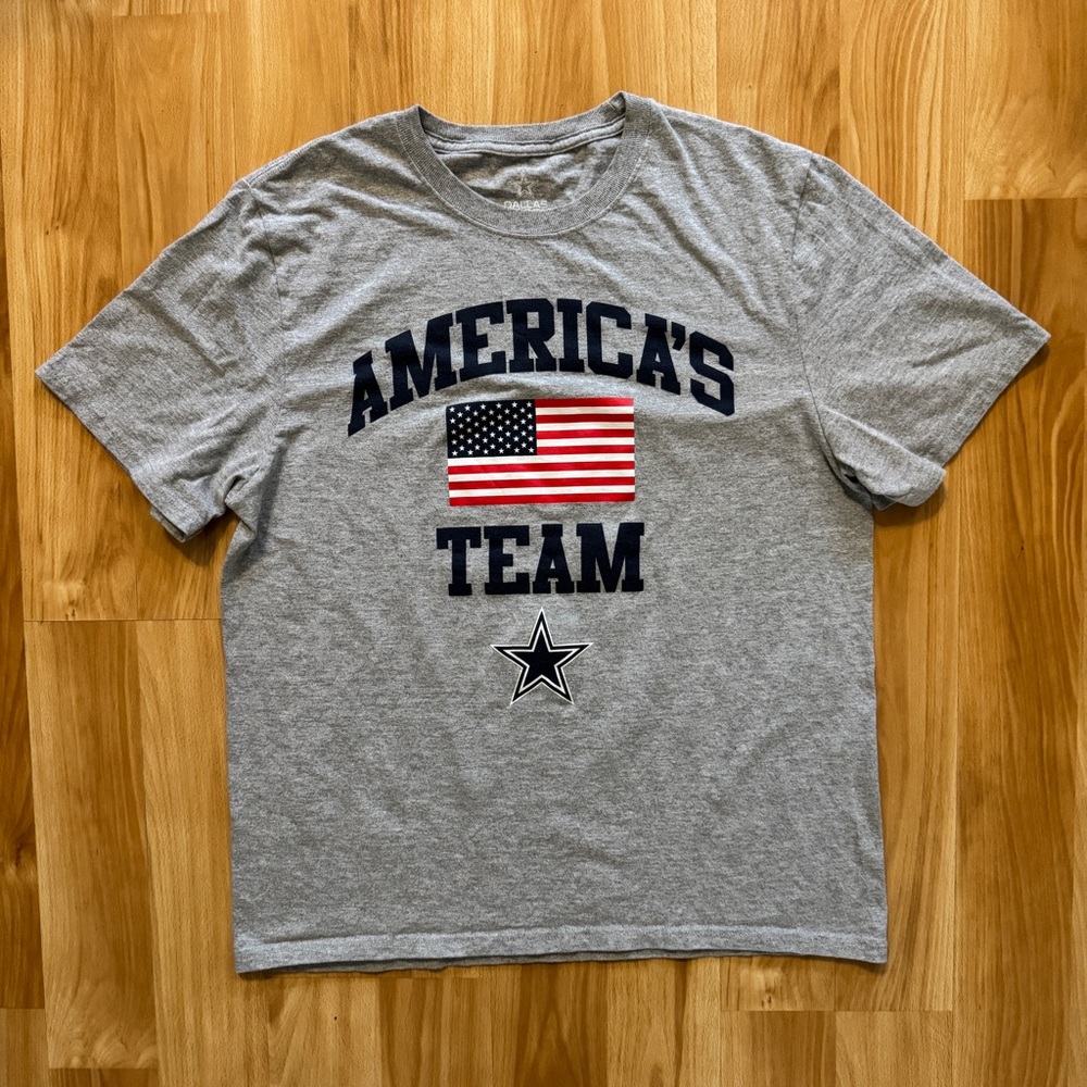 Dallas Cowboys NFL Americas Team Performance Tee T Shirt- Men’s Large